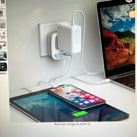 TESSAN Italy travel adapter grounded plug converter NEW - Picture 8 of 8